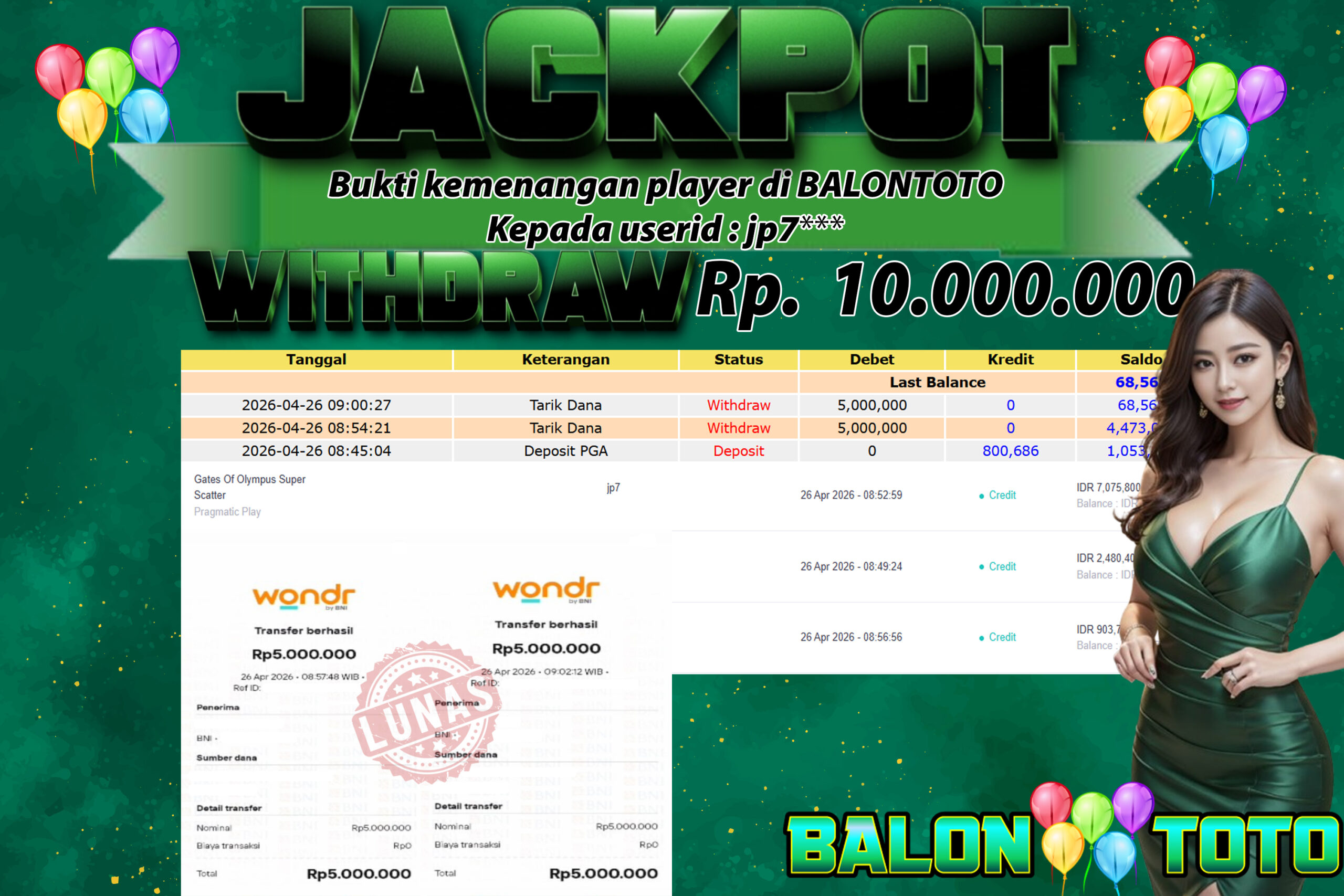 Prediksi BALONTOTO